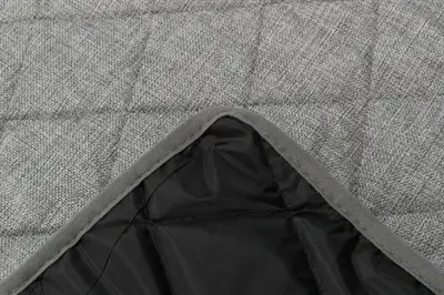 Trixie Sofa hondenmand Nero grijs 90 x 90 cm – meubelbeschermer - Afbeelding 7