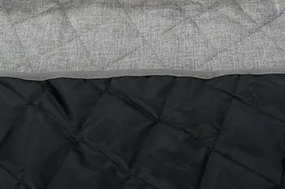Trixie Sofa hondenmand Nero grijs 90 x 90 cm – meubelbeschermer - Afbeelding 8