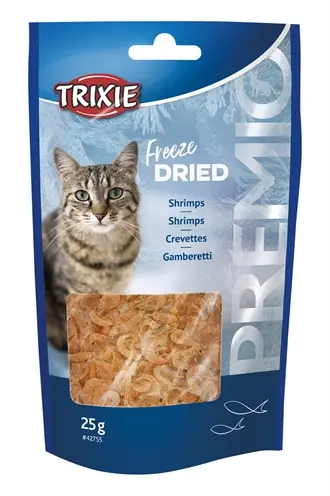 Trixie Premio gevriesdroogde garnalen 25 g – kattensnack