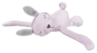 Trixie Junior speelset deken en konijn grijs/lila – voor pups - Afbeelding 6