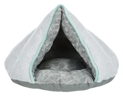Trixie Junior kattenmand iglo grijs 45 x 40 x 30 cm – slipvast