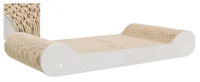 Trixie krabplank Junior lichtgrijs 38 x 18 x 6 cm – karton met catnip - Afbeelding 7