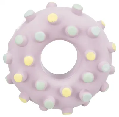Trixie Junior mini ring latex 8 cm – bijtring voor pups