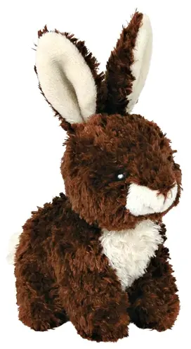 Trixie pluche konijn 15 cm assorti – hondenknuffel met geluid, 3 stuks - Afbeelding 4