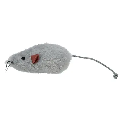 Trixie pluche muizen langharig 9 cm – 48 stuks in ton - Afbeelding 4