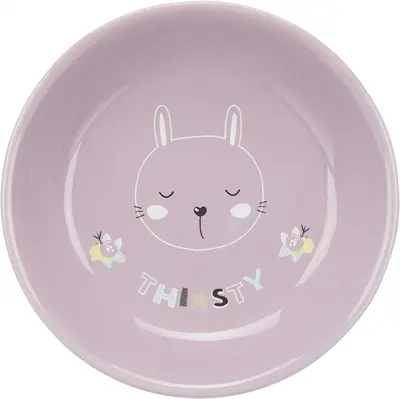 Trixie Junior voerbak keramiek laag 14 cm 200 ml – assorti pastel - Afbeelding 7