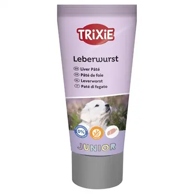 Trixie Junior leverworst in tube 75 g – glutenvrij, voor pups