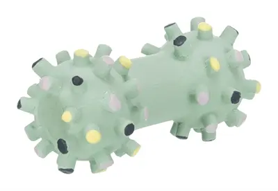 Trixie Junior mini halter latex mintgroen 10 cm – zonder geluid - Afbeelding 2