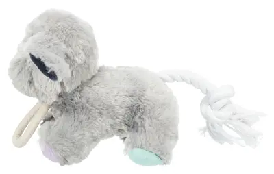 Trixie Junior pluche hond met touw 24 cm – met geluid - Afbeelding 4
