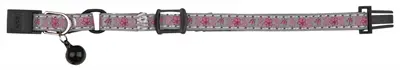 Trixie Junior halsband kitten reflecterend bloemmotief – assorti - Afbeelding 2