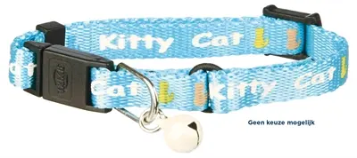 Trixie kittenhalsband Junior Kitty Cat – assorti, met belletje