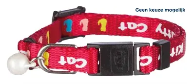 Trixie kittenhalsband Junior Kitty Cat – assorti, met belletje - Afbeelding 6