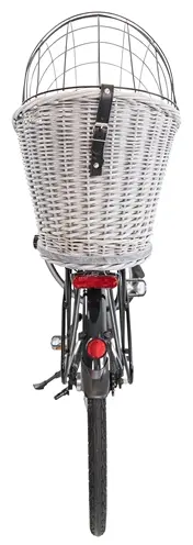 Trixie fietsmand bagagedrager grijs 55 x 35 x 49 cm – met rooster - Afbeelding 11