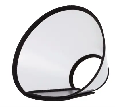 Trixie beschermkraag kunststof met klittenband XS-S 20-26 x 11 cm