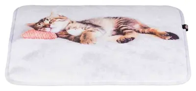 Trixie ligmat kat Nani grijs 40 x 30 cm – slipvast pluche
