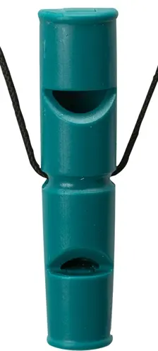 Trixie hondenfluit dubbeltoon kunststof 7,5 cm assorti – met koord - Afbeelding 8