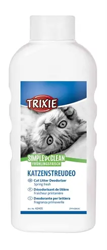 Trixie Simple 'n' Clean geurverdrijver kattenbak lentefris 750 g