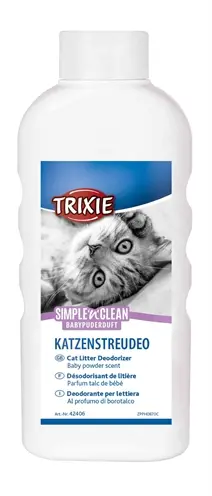 Trixie Simple 'n' Clean geurverdrijver kattenbak babypoeder 750 g