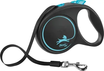 Flexi rollijn Black Design Tape blauw M 5 m – tot 25 kg
