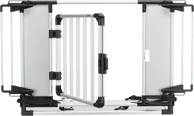 Trixie kofferbakhek aluminium grijs/zwart 94-114 x 69 cm – met bodemplaat - Afbeelding 8