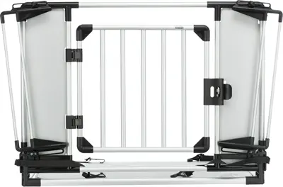 Trixie kofferbakhek aluminium grijs/zwart 94-114 x 69 cm – met bodemplaat - Afbeelding 11