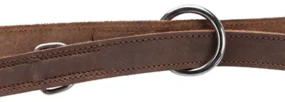 Trixie looplijn Rustic vetleer donkerbruin 200 x 1,2 cm – verstelbaar - Afbeelding 5