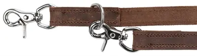Trixie looplijn Rustic vetleer donkerbruin 200 x 1,2 cm – verstelbaar - Afbeelding 7