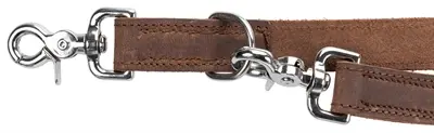 Trixie looplijn Rustic vetleer donkerbruin 200 x 1,2 cm – verstelbaar - Afbeelding 8
