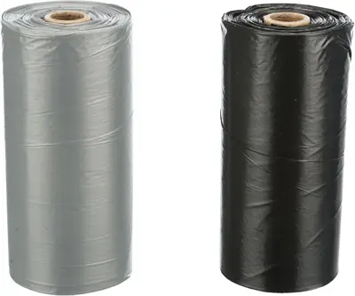 Trixie hondenpoepzakjes assorti 2 x 20 stuks – kunststof, pootafdrukjes