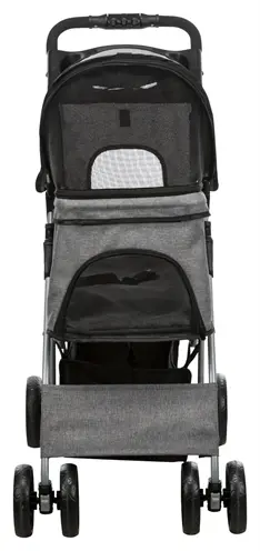 Trixie hondenbuggy grijs 47 x 80 x 100 cm – inklapbaar - Afbeelding 8