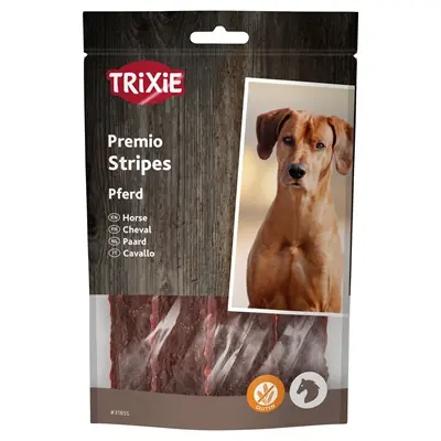 Trixie Premio Horse Stripes 11 cm – hondensnack paardenvlees, 100 g