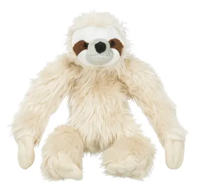 Trixie pluche luiaard zonder geluid 35 cm – hondenknuffel