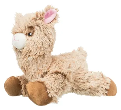 Trixie pluche alpaca 22 cm – hondenknuffel zonder geluid