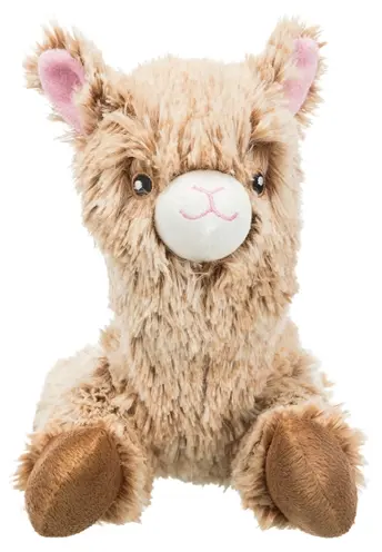 Trixie pluche alpaca 22 cm – hondenknuffel zonder geluid - Afbeelding 4
