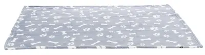Trixie hondendeken Kenny fleece blauw 150 x 100 cm – botjesprint - Afbeelding 2