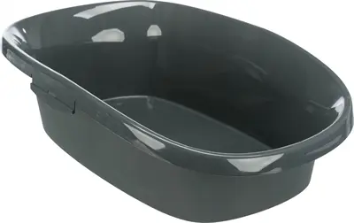 Trixie Be Eco kattenbak Carlo met rand antraciet 58 x 38 x 17 cm - Afbeelding 3