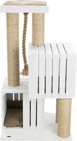 Trixie Be Nordic krabpaal Skadi wit 62 x 52 x 114 cm – beach-stijl - Afbeelding 3