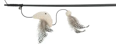 Trixie speelhengel vis XXL met catnip 65 cm – voor grote katten - Afbeelding 4