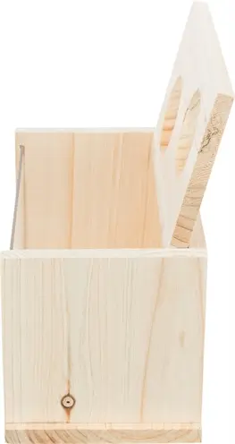 Trixie zandbad hout 20 x 12 x 12 cm – voor muizen en hamsters - Afbeelding 5