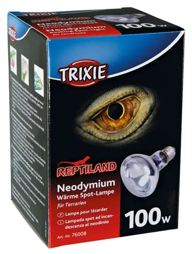 Trixie Reptiland warmtelamp neodymium 100 W E27 – 8 x 10,8 cm