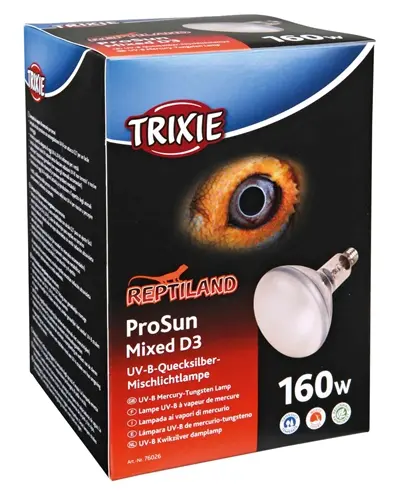 Trixie Reptiland Prosun Mixed D3 UV-B lamp 160 W – zelfstartend
