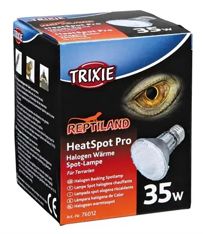 Trixie Reptiland Heatspot Pro halogeen warmtelamp 35 W – 6,5 x 6,5 x 8,8 cm