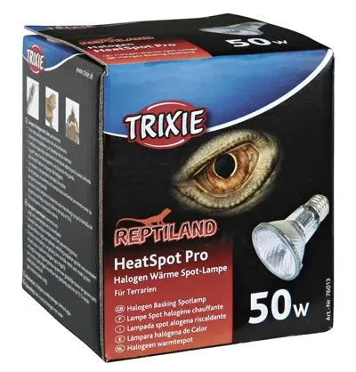 Trixie Reptiland Heatspot Pro halogeen warmtelamp 50 W – 6,5 x 6,5 x 8,8 cm