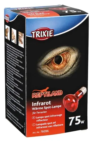 Trixie Reptiland Heatspot infraroodwarmtelamp 75 W E27 – 6,3 x 6,3 x 10 cm