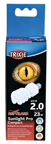 Trixie Reptiland Sunlight Pro Compact 2.0 UV-B lamp 23 W – 6 x 6 x 15,2 cm