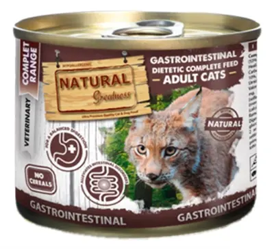 Natural Greatness kattenvoer Gastrointestinal Dietetic 200 g – graanvrij