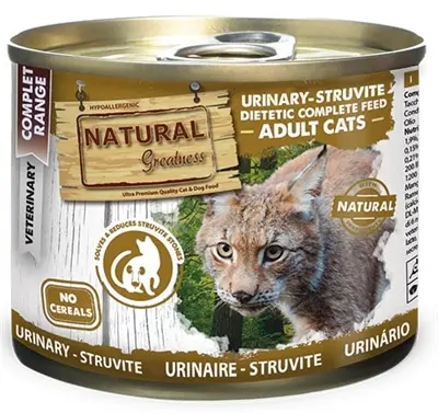 Natural Greatness kattenvoer Urinary Care Dietetic 200 g – graanvrij