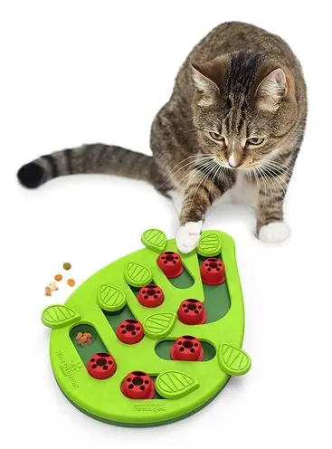 Nina Ottosson Puzzle & Play Buggin Out kattenpuzzel groen 35 x 26 x 4 cm