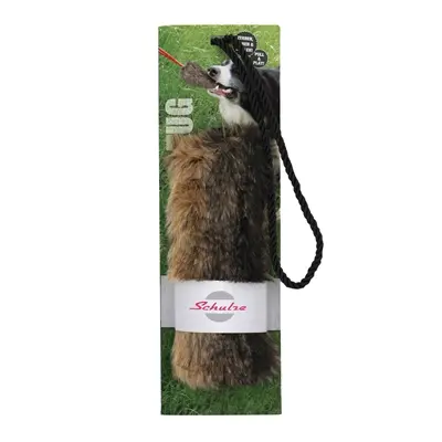 Schulze Porta Tug hondenspeelgoed 30 x 12 x 12 cm – pluche, bruin - Afbeelding 4