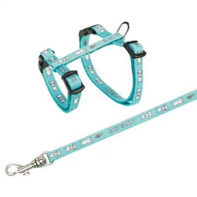 Trixie konijnentuig Baby Bunny met riem 20-33 cm – assorti - Afbeelding 4